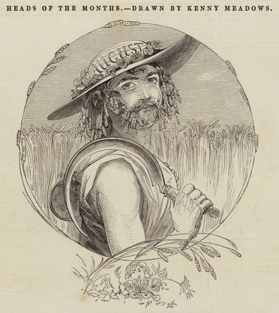 Heads of the Months by Joseph Kenny Meadows