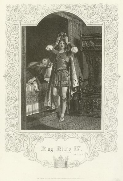 King Henry IV, Act IV, Scene IV by Joseph Kenny Meadows