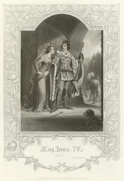 King Henry IV, Part I, Act II, Scene III by Joseph Kenny Meadows