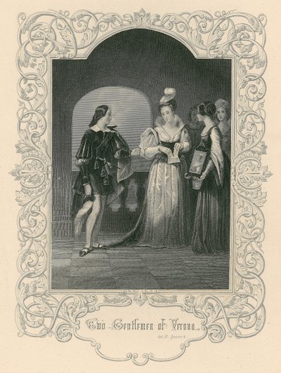 Two Gentlemen of Verona by Joseph Kenny Meadows