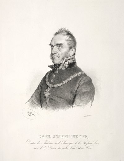 Portrait of Dr. Karl Joseph Meyer by Joseph Kriehuber