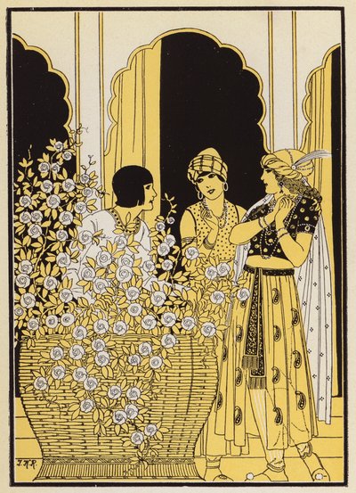 Floire and Blancheflor by Joseph Kuhn Regnier