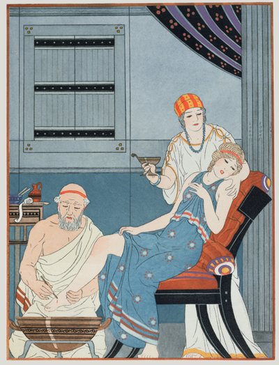 Blood Letting, illustration from 