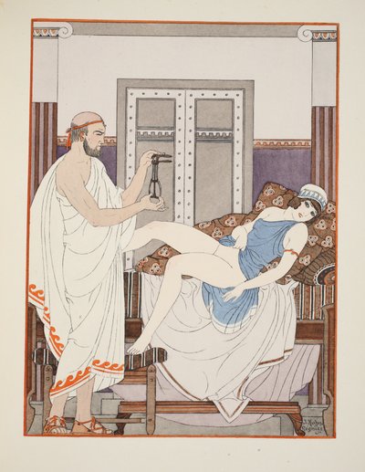 Gynaecological Examination, illustration from 