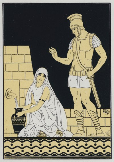 Story of a Vestal and an Extinguished Fire by Joseph Kuhn Regnier