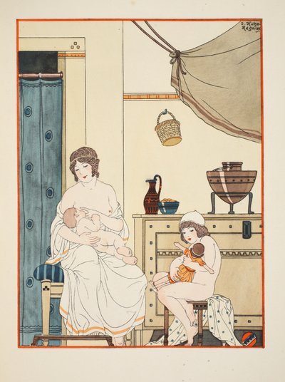 Nursing of Infants, Illustration from 