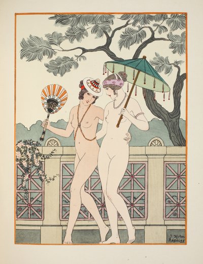 Walking around naked as much as we can, illustration from 