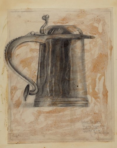 Silver Tankard by Joseph Leboit
