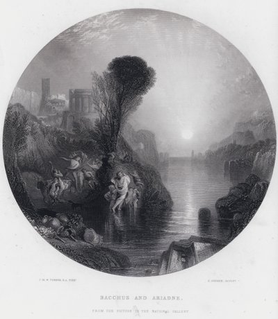 Bacchus and Ariadne by Joseph Mallord William (after) Turner