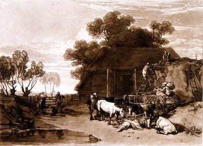 The Straw Yard, from the 