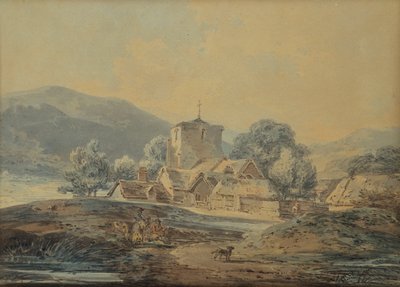A Country Village Church by Joseph Mallord William Turner