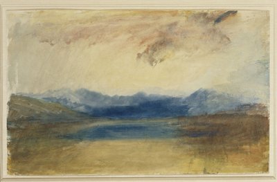 A Mountainous Landscape with a Lake by Joseph Mallord William Turner