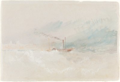A Packet Boat off Dover by Joseph Mallord William Turner