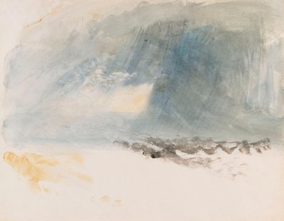 A Shower over Water, Traditionally Called Lake Lucerne by Joseph Mallord William Turner