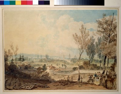 A View of Oxford from the South Side of Headington Hill, 1803-04 by Joseph Mallord William Turner