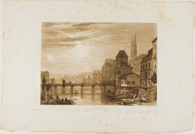 Basle, plate 5 from Liber Studiorum by Joseph Mallord William Turner