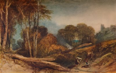 Beeston Castle, Cheshire by Joseph Mallord William Turner