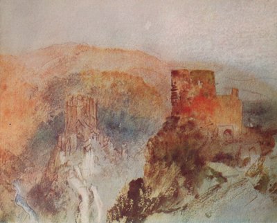 Burg Eltz and Trutz Eltz from the North by Joseph Mallord William Turner