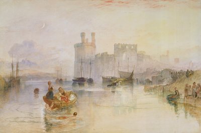 Caernarvon Castle by Joseph Mallord William Turner