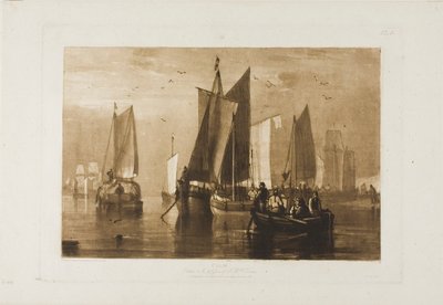 Calm, plate 44 from Liber Studiorum by Joseph Mallord William Turner