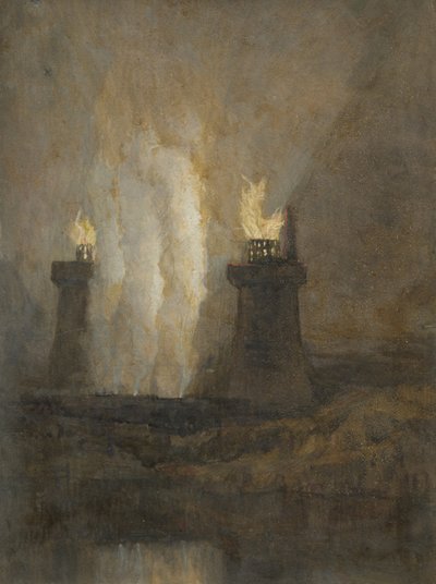 Carron Iron Works by Joseph Mallord William Turner