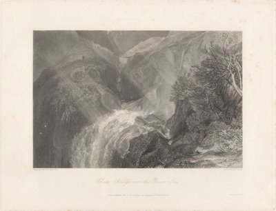 Chain Bridge over the River Tees, 1838 by Joseph Mallord William Turner