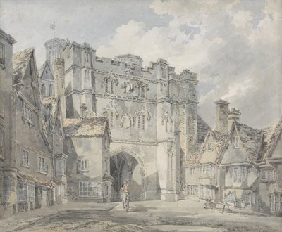 Christ Church Gate, Canterbury, 1793-94 by Joseph Mallord William Turner