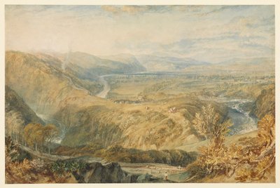 Crook of Lune, Looking Towards Hornby Castle by Joseph Mallord William Turner