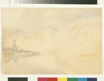 Dieblich On The Mosel by Joseph Mallord William Turner
