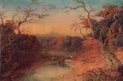 Distant View of Lichfield Cathedral, 1909 by Joseph Mallord William Turner