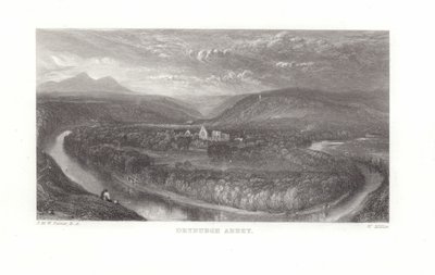 Dryburgh Abbey by Joseph Mallord William Turner