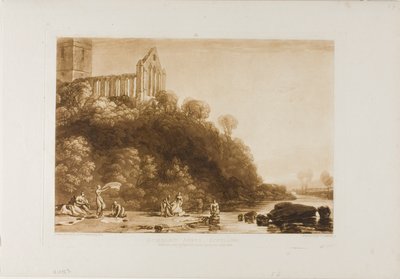 Dumblain Abbey, Plate 56 from Liber Studiorum by Joseph Mallord William Turner