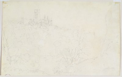 Durham, c.1801 by Joseph Mallord William Turner