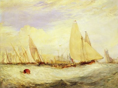 East Cowes Castle, the Seat of J Nash Esq., the Regatta Beating to Windward by Joseph Mallord William Turner