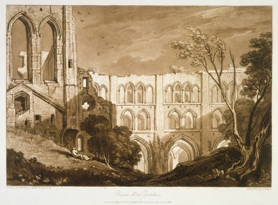 Rivaulx Abbey, from the 