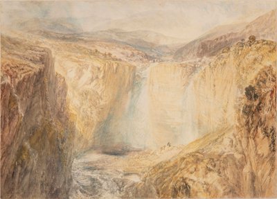 Fall of the Tees, Yorkshire by Joseph Mallord William Turner