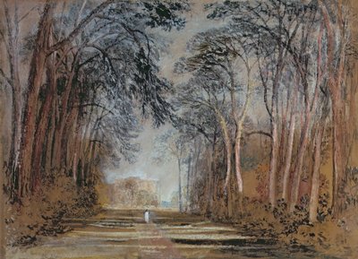 Farnley Avenue, Farnley Hall, Yorkshire by Joseph Mallord William Turner