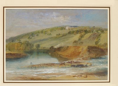 Farnley Hall, from the Junction of the Wharfe and the Washburn by Joseph Mallord William Turner