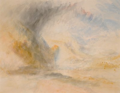Foot of St. Gothard, c.1842 by Joseph Mallord William Turner