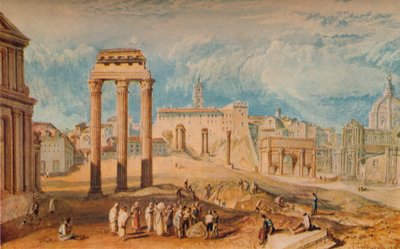 Forum Romanum by Joseph Mallord William Turner