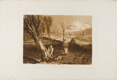 Hedging and Ditching, Plate 47 from Liber Studiorum by Joseph Mallord William Turner