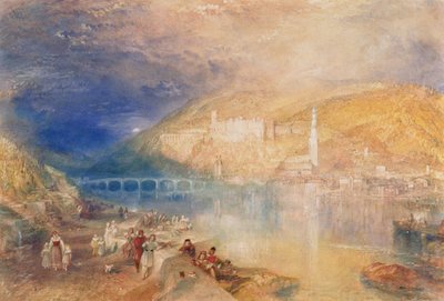 Heidelberg: Sunset by Joseph Mallord William Turner