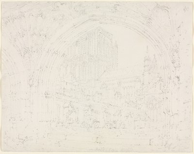 Hereford Cathedral by Joseph Mallord William Turner