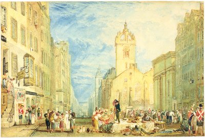 High Street, Edinburgh by Joseph Mallord William Turner