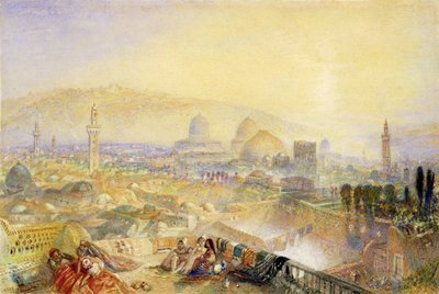Jerusalem from the Latin Convent by Joseph Mallord William Turner