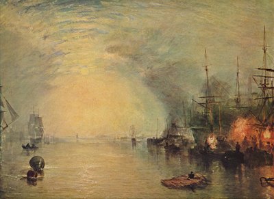 Keelmen Heaving in Coals by Moonlight, 1835 by Joseph Mallord William Turner