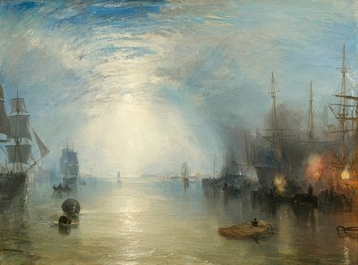 Keelmen Heaving in Coals by Moonlight. 1835 by Joseph Mallord William Turner