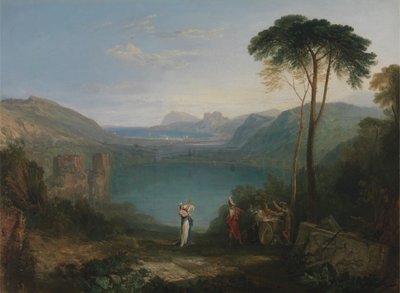 Lake Avernus: Aeneas and the Cumaean Sibyl by Joseph Mallord William Turner