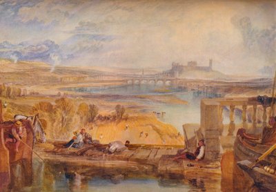 Lancaster, from the Aqueduct Bridge, c. 1825 by Joseph Mallord William Turner