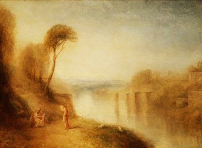 Landscape: Woman with Tambourine by Joseph Mallord William Turner